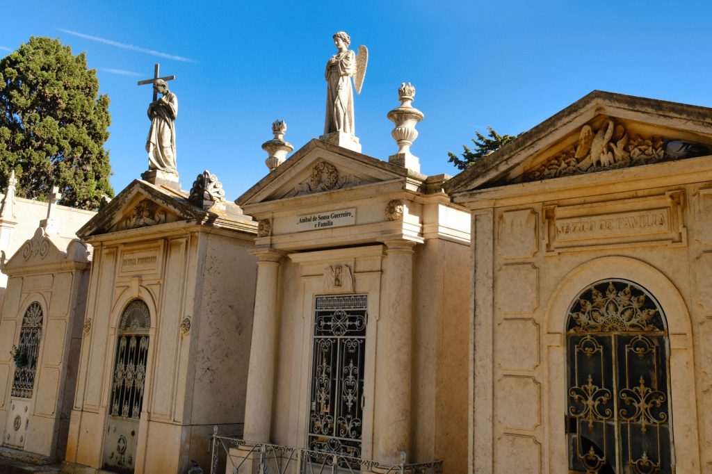 Family mausoleums in Faro's Cemetery