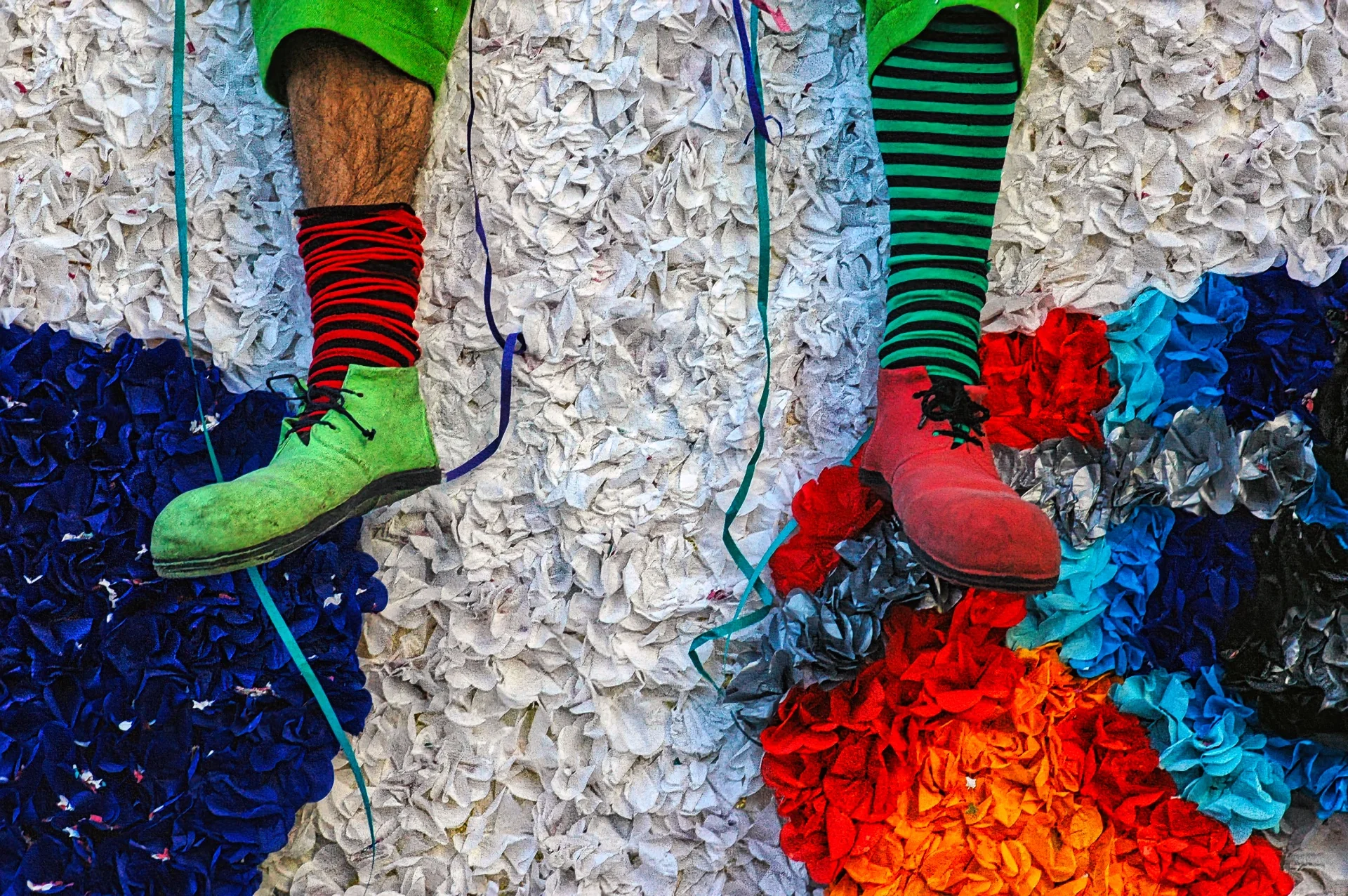 Masked ball at Bordeira's traditional Carnival celebration, Algarve